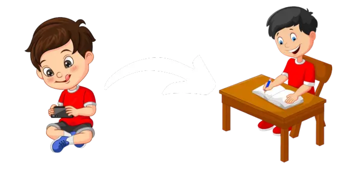 Child exploring learning activities